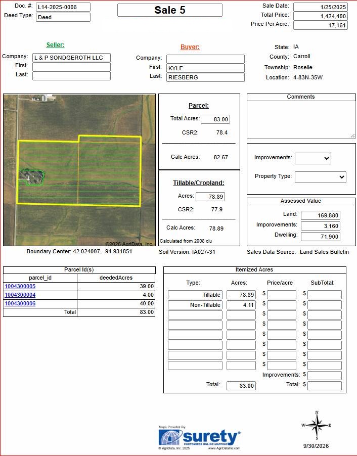 Sales - Data Form. Sales - Data Form